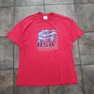 Vintage Y2K Team USA Boxing 2004 Olympics Men's XL Tennessee River T Shirt
